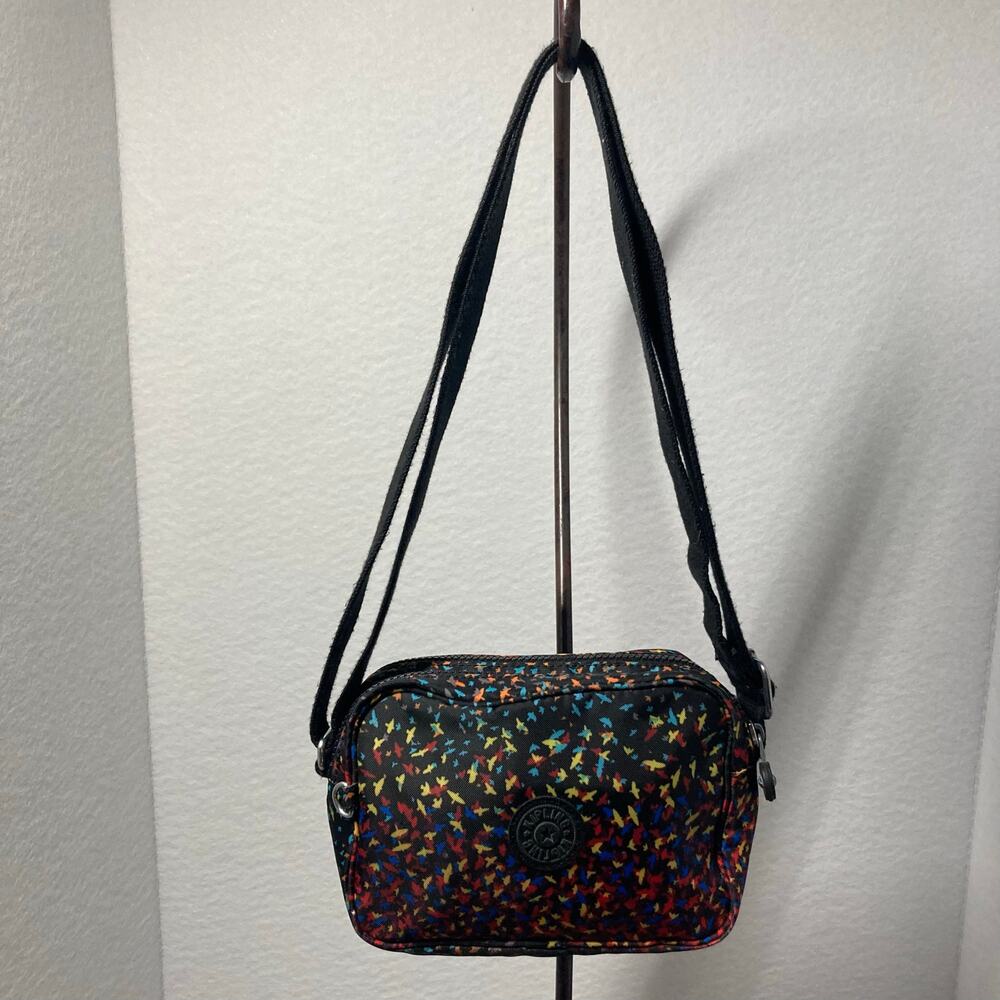 Kipling Abanu Small Crossbody With Multicolor Bir… - image 3